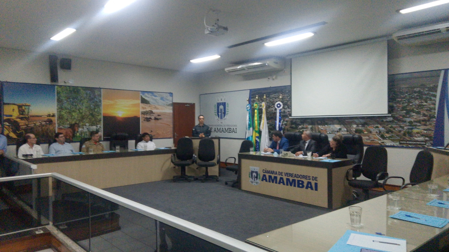 Audiência pública na Câmara Municipal de Amambai-MS reúne autoridades e comunidade