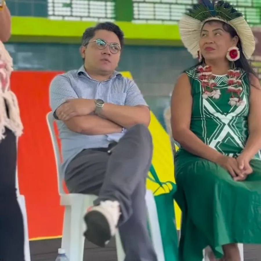  Eloy Terena participa da 10ª Assembleia da Juventude Guarani Kaiowá na Aldeia Campestre, em Antônio João (MS)