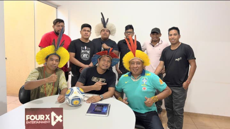 Reunião em Sidrolândia discute Taça dos Povos Indígenas e criação da Liga Nacional de Futebol Indígena