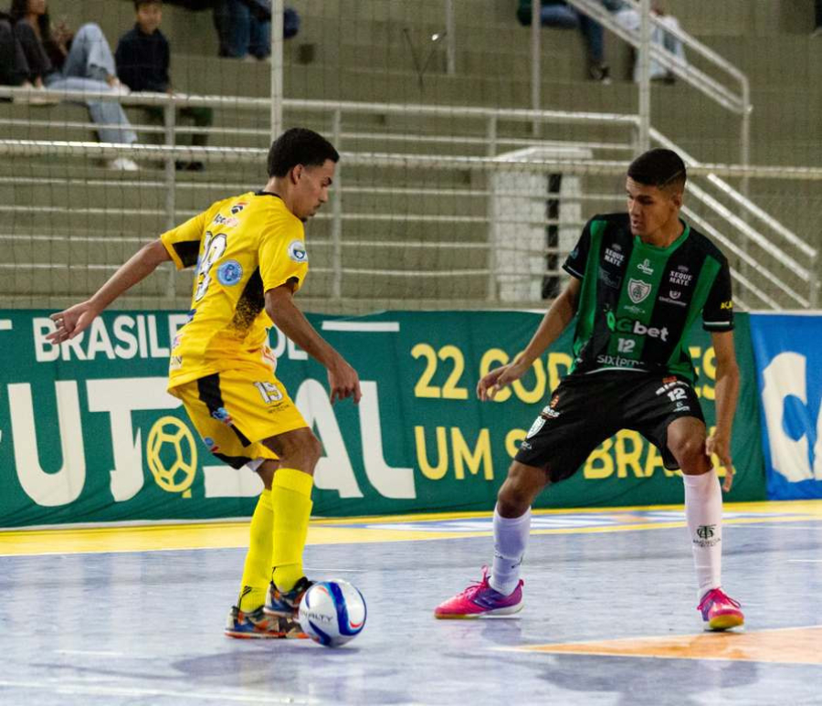 Juventude AG busca placar e empata com o América Mineiro pelo Brasileiro de Futsal